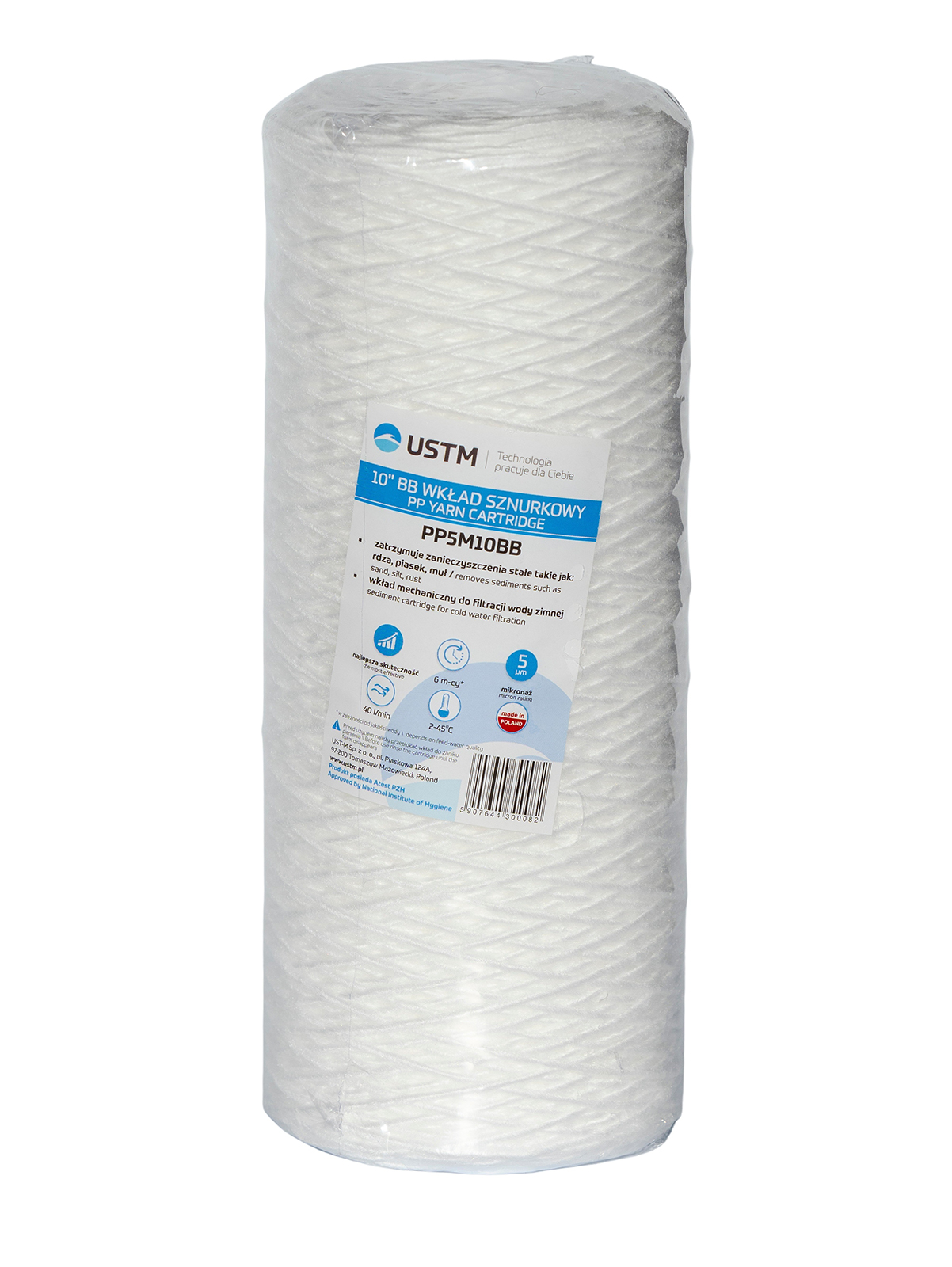 Cartus filtru BIG BLUE 10” infasurat textil USTM 5 MICRONI 1 cartus big blue 10 infasurat textil ustm 5 mi 8939 1 1669288256103