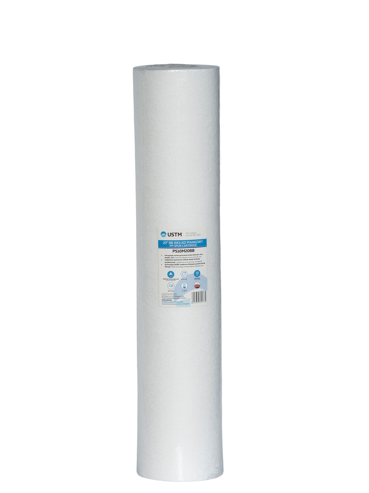 Cartus filtru Big Blue 20” impuritati USTM 10 MICRONI 1 cartus big blue 20 impuritati ustm 10 microni 8932 1 16692758885069