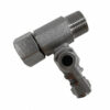 conector metalic trecere 3 8 cu robinet cuplare 1 4