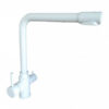 Robinet cu 3 cai STANDART GRANIT ALB 202 GR-WH