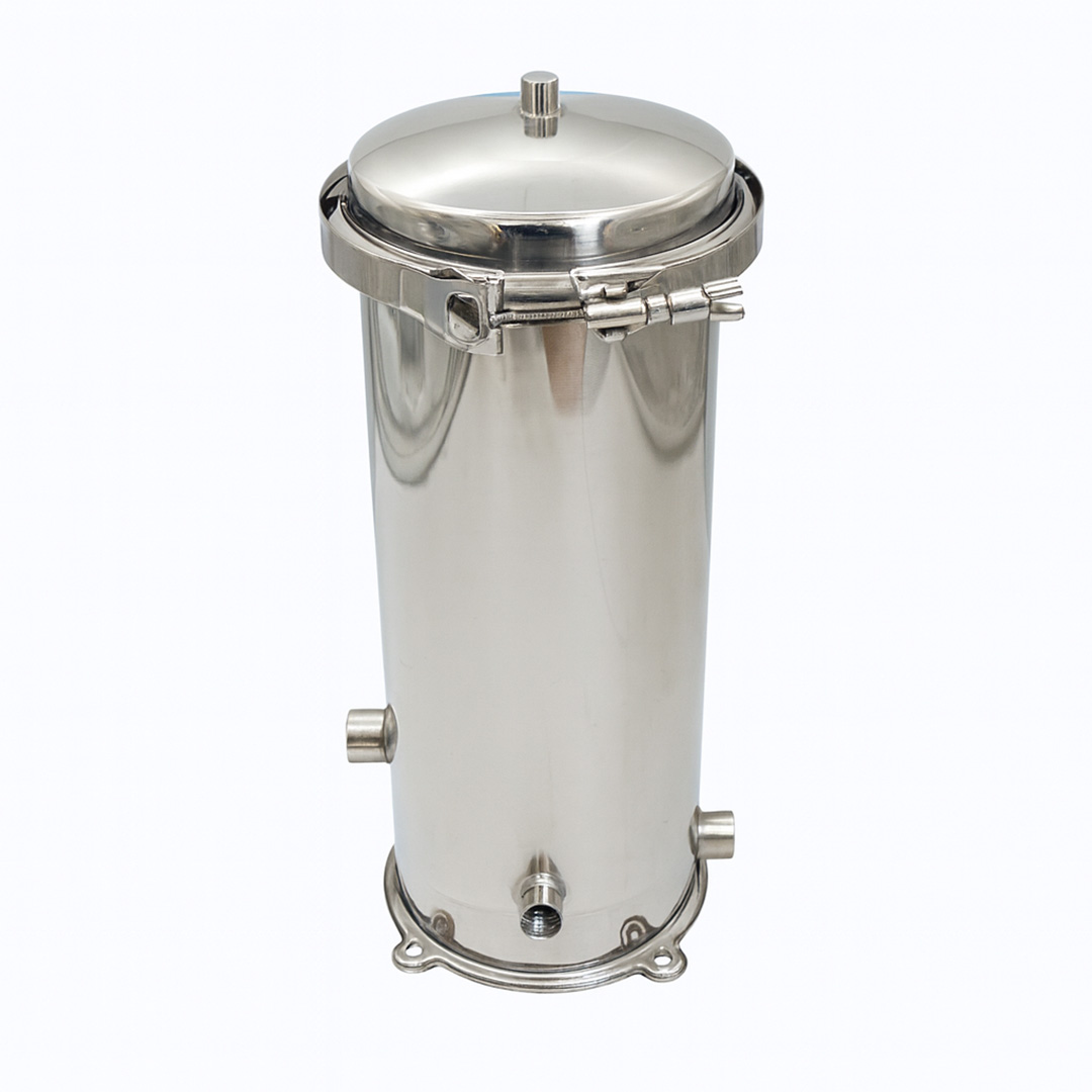 Filtru inox cu 5 cartuse 20" conexiune 1" 7mch 1