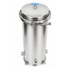 Filtru inox cu 5 cartuse 30" conexiune in/out 1,5" , debit 10 mc/h 2 filtru inox 30 22 cu 5 cartuse 10mc h