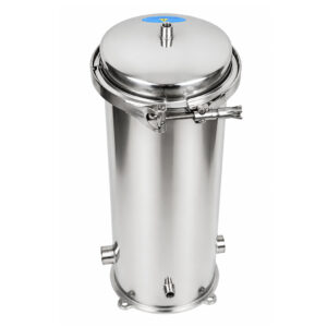 Filtru inox cu 5 cartuse 30" conexiune in/out 1,5" , debit 10 mc/h