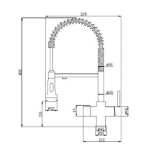 robinet 3 cai black 503 1