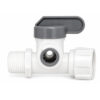 Robinet plastic 1/2" filet exterior , 1/2" filet interior si conectare furtun 1/2"