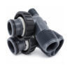 set 2 conectori pvc 90 grade 1 22