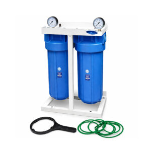 Set de 2 carcase BIG BLUE 10" cu suport metalic HHBB10A