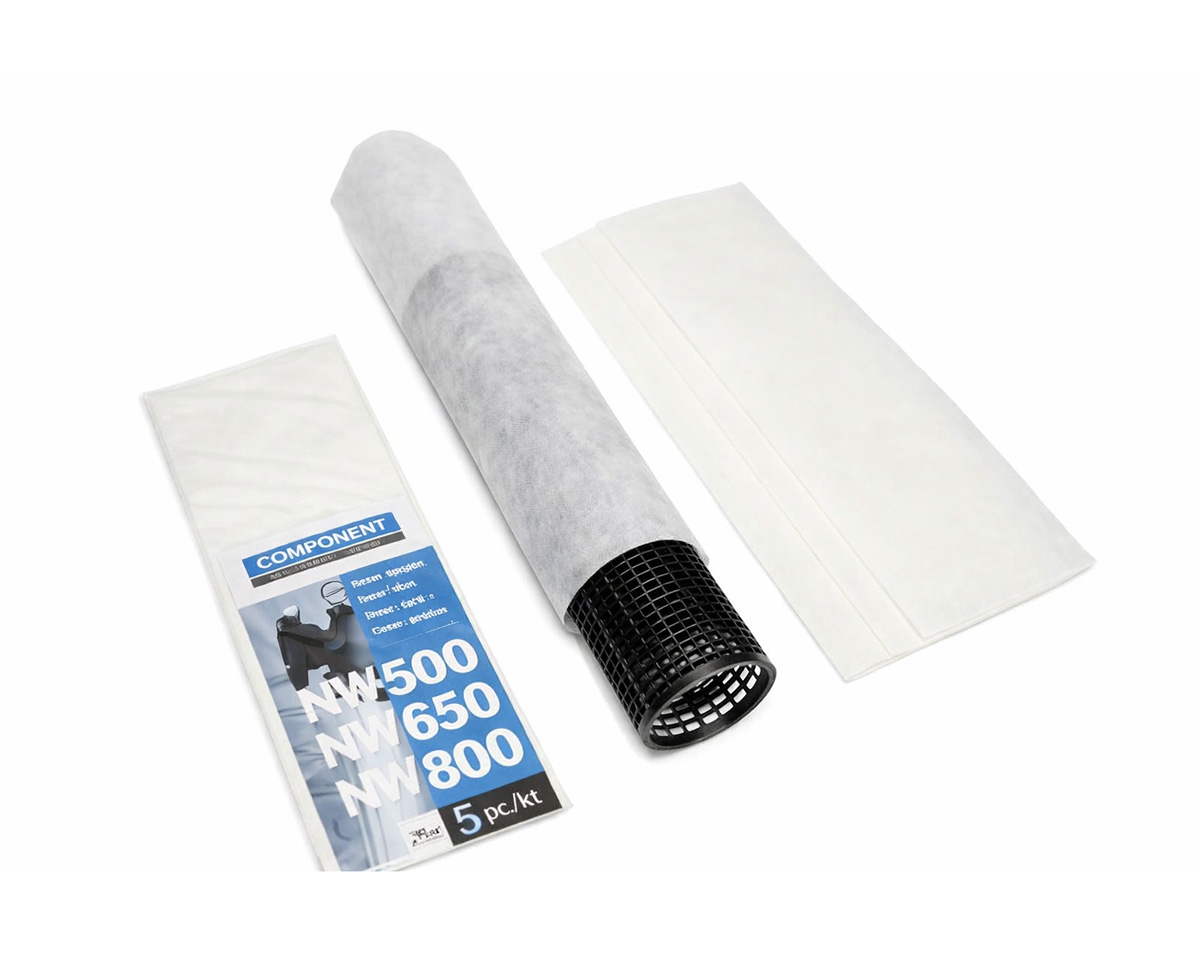 Set de 5 mansoane 300 microni pentru filtru centrifugal NW500 , NW650, NW800 1 set de 5 mansoane nw500 300 microni